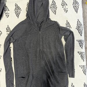 a:glow Charcoal Zip-Up Women's Maternity Jacket